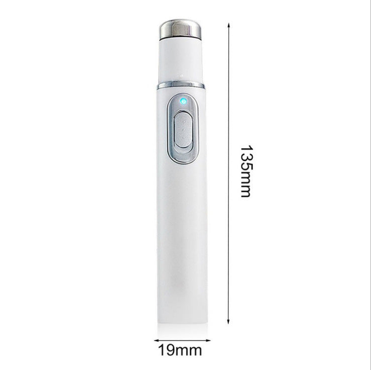 Acne Laser Pen Wrinkle Removal Machine Portable Durable Blue Light Therapy Massage Relax Soft Scar Dark Circles Remover Device