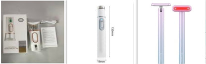 Acne Laser Pen Wrinkle Removal Machine Portable Durable Blue Light Therapy Massage Relax Soft Scar Dark Circles Remover Device